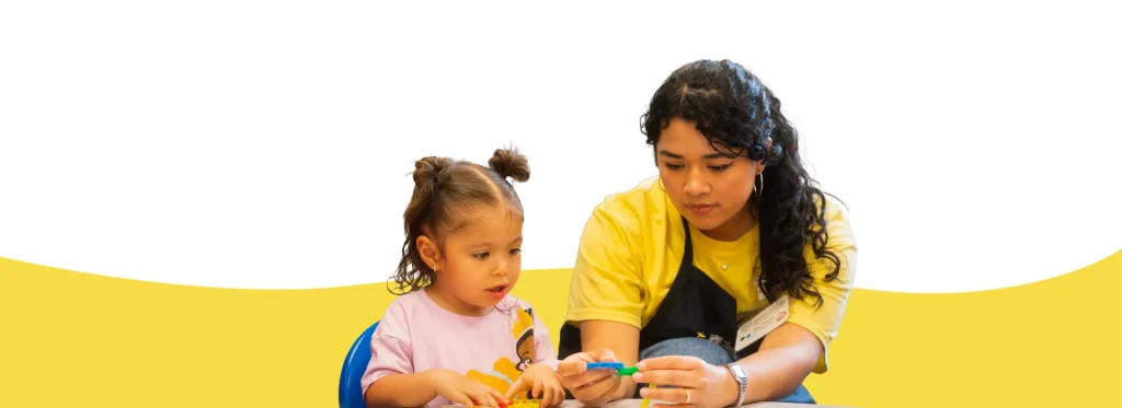 Toddler care program at The Weston School with play-based early childhood learning
