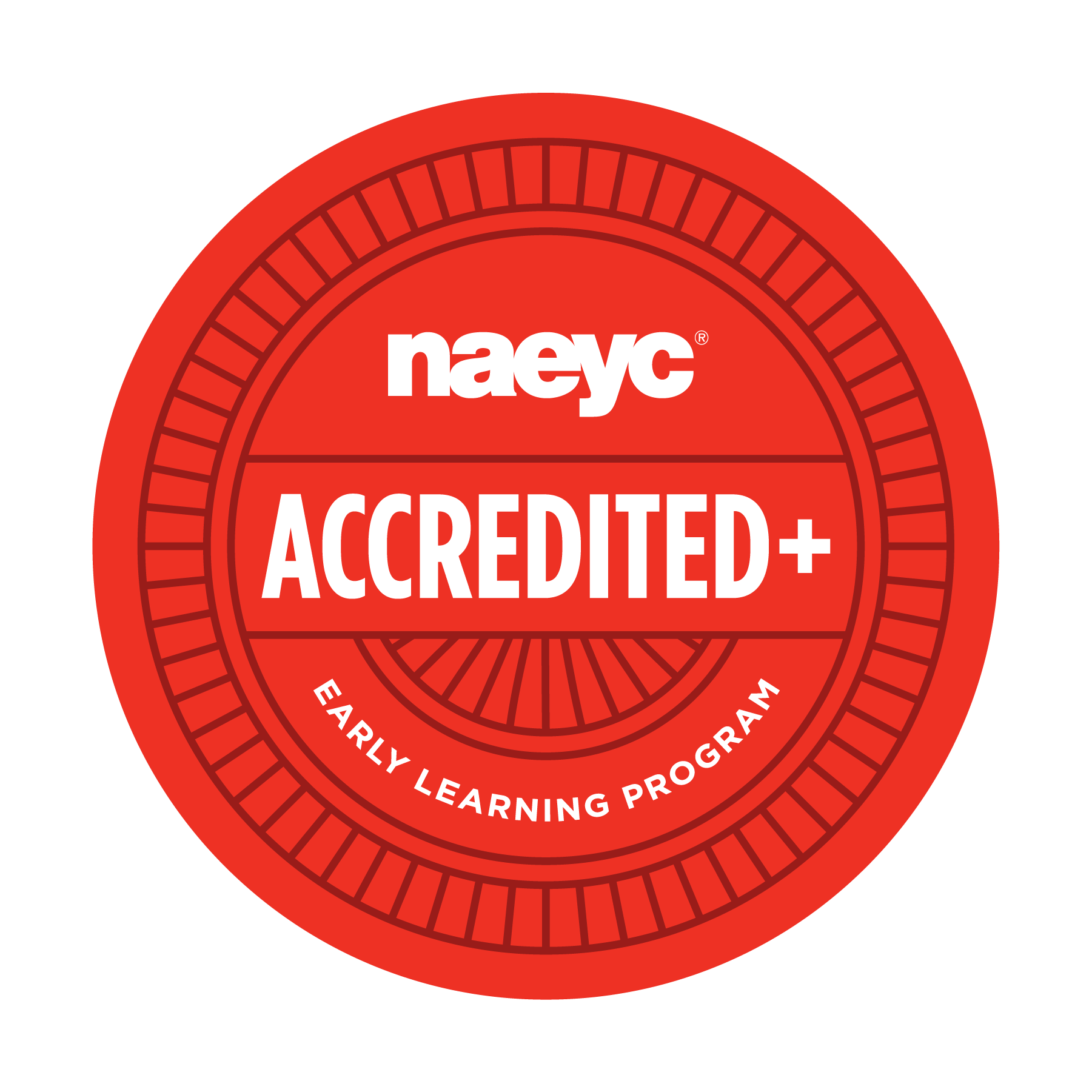 NAEYC Accreditation+ badge for The Weston School Avon